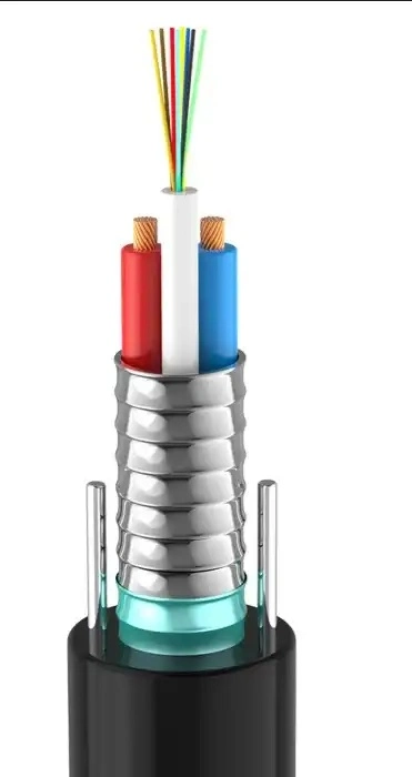 FTTH 1-288 Cores Outdoor/Indoor Armored Ariel/Underground/Duct Sm/mm G652D/G657A Round/Flat Black Fiber Optical Drop Cable