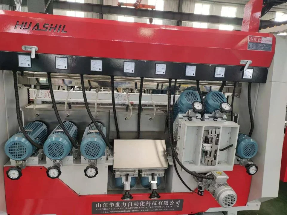 Glass Bilateral Edge Grinding Connection Glass Double Edger Machine Glass Straight Line Double Edging Machine Double-Edging Grinding Machine
