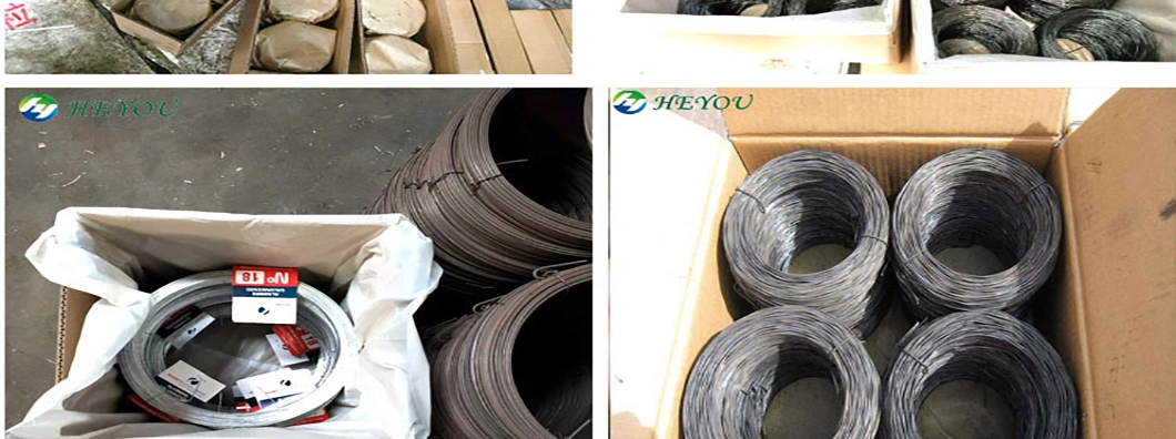 China Supply Made in Anping Bwg10 3.4mm 150kg/Coil Black Annealed Tie Wire/Hot Rolled Steel Wire Rods