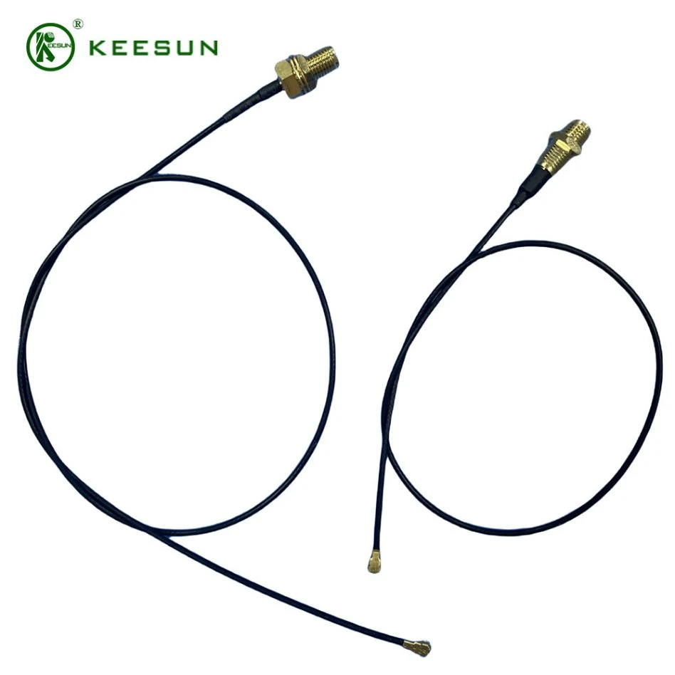 Customized Coaxial MMCX Male RP SMA Male Adapter Cable