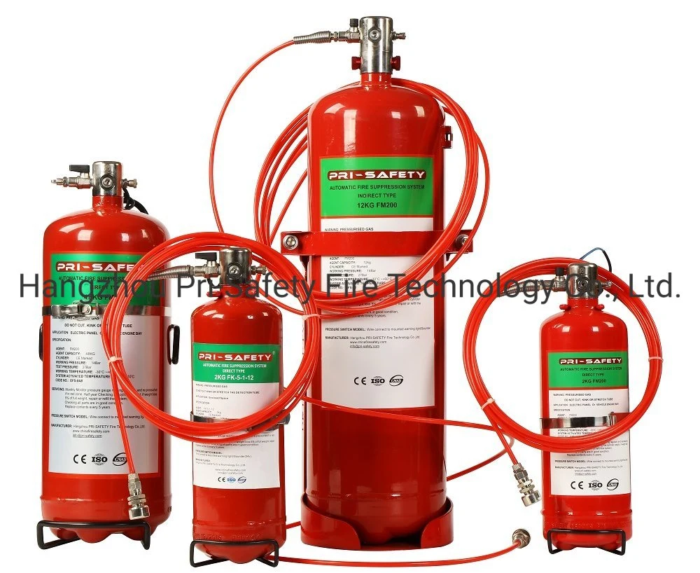 Cable Rack FM-200 Automatic Fire Suppression System