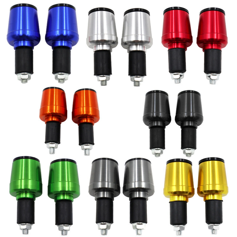 CNC Machining Aluminum Alloy Motorcycle Bike Handle Bar End Plug Weights Handlebar Grips Cap