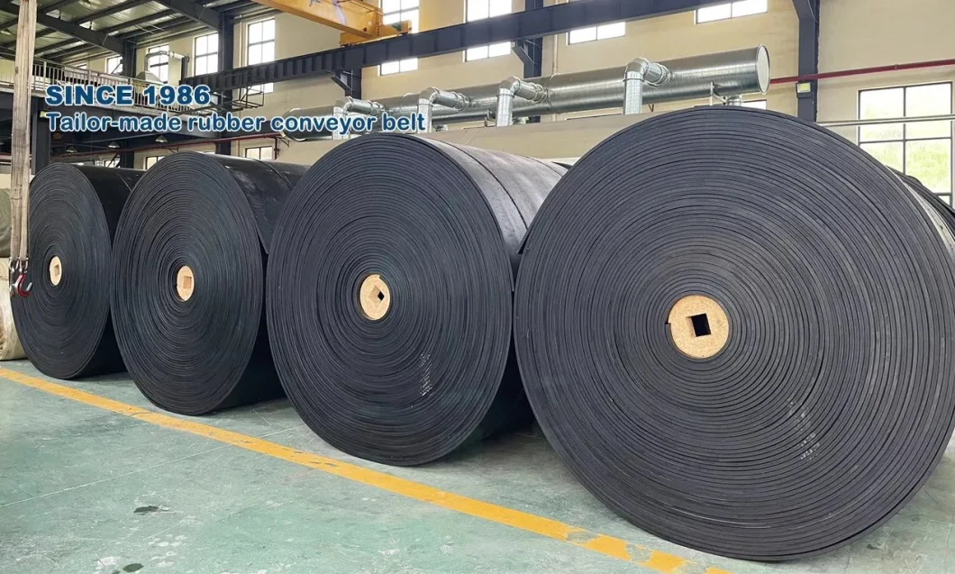 Ep Polyester Steel Cord Heat Fire Flame Cold Oil Acid Alkali Impact Wear Resistant Rip-Stop Chevron Straight Warp Sidewall Pipe Rubber Made in China