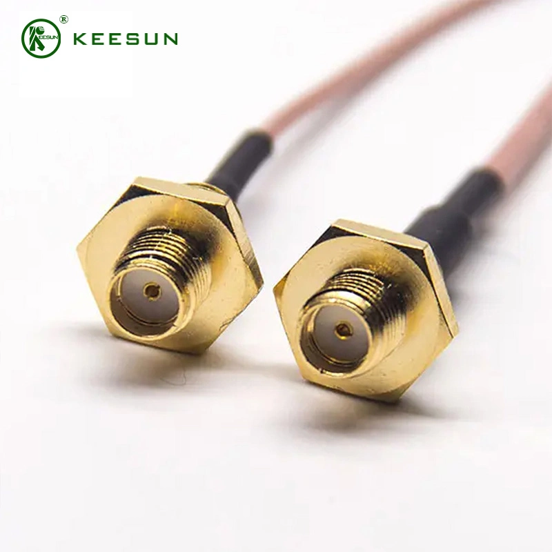 Customized Coaxial MMCX Male RP SMA Male Adapter Cable