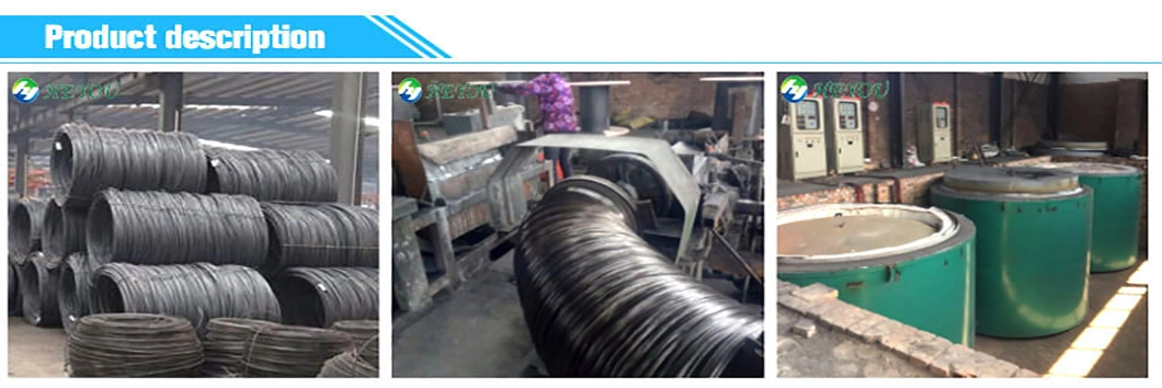 China Supply Made in Anping Bwg10 3.4mm 150kg/Coil Black Annealed Tie Wire/Hot Rolled Steel Wire Rods