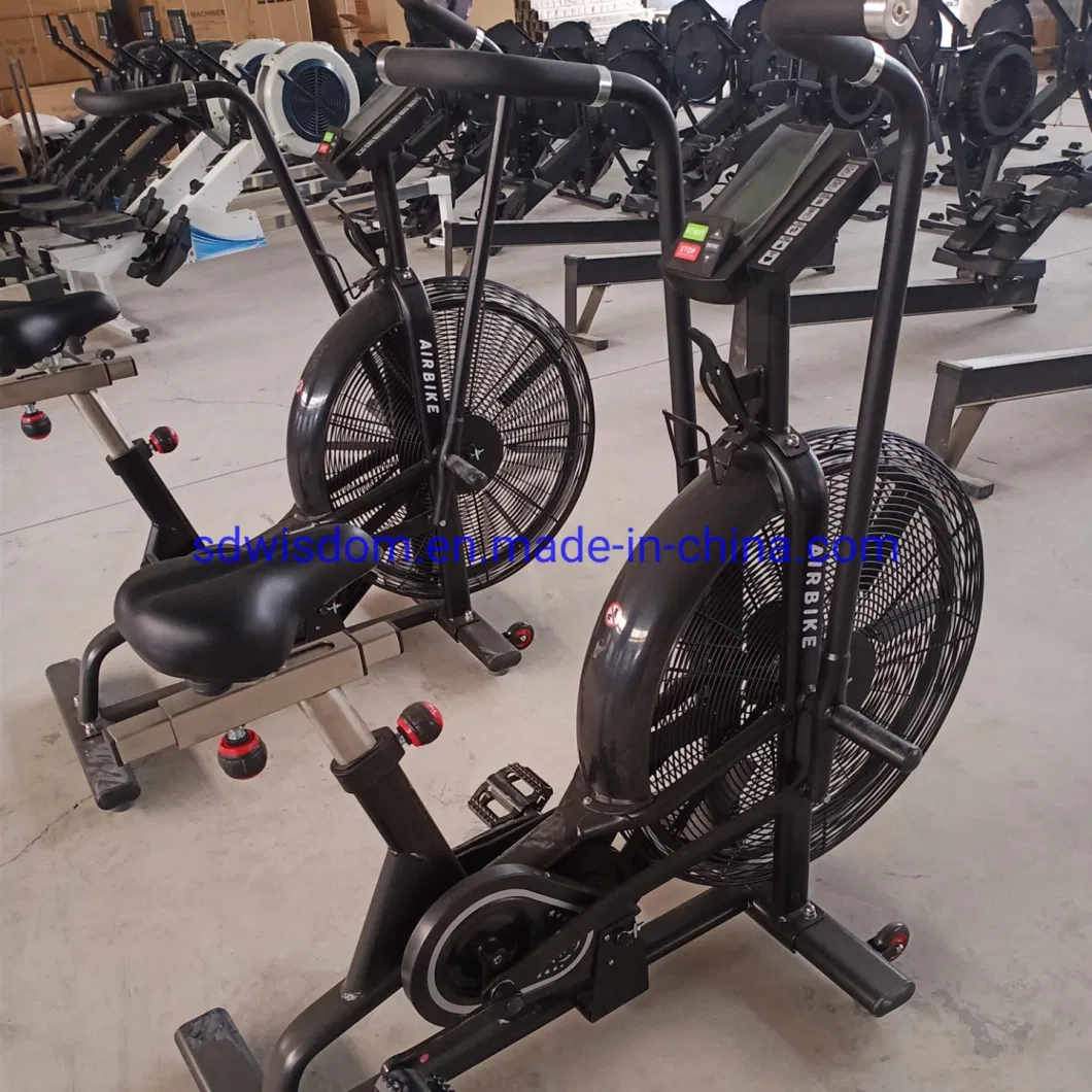 Commercial Gym Fitness Equipment Cardio Spin Bike Trainer Air Fan Bike for Professional Home Machine