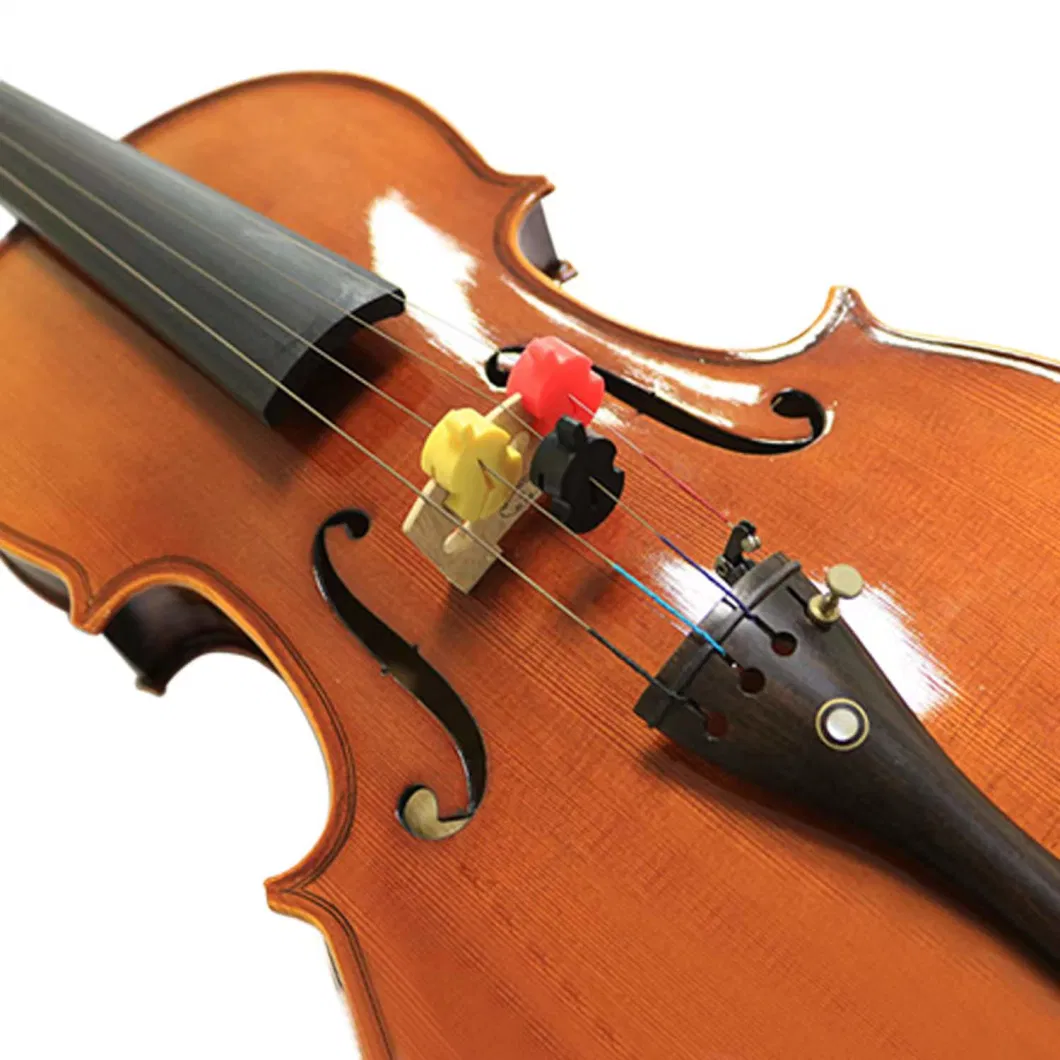 Wholesale Price Rubber Red Black Yellow Violin Accessories Violin Mute