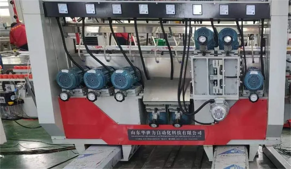 Glass Bilateral Edge Grinding Connection Glass Double Edger Machine Glass Straight Line Double Edging Machine Double-Edging Grinding Machine