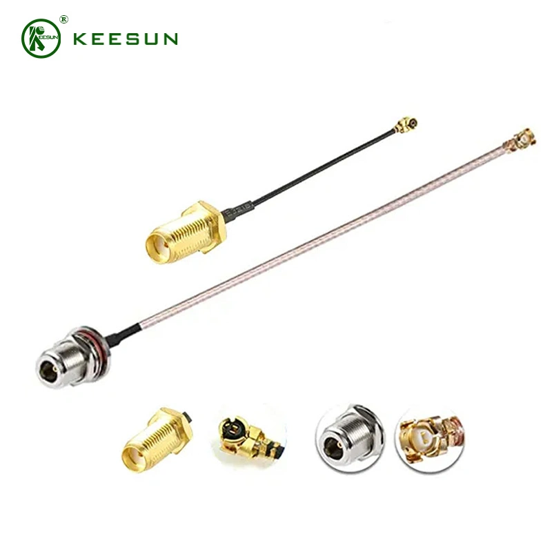 Customized Coaxial MMCX Male RP SMA Male Adapter Cable