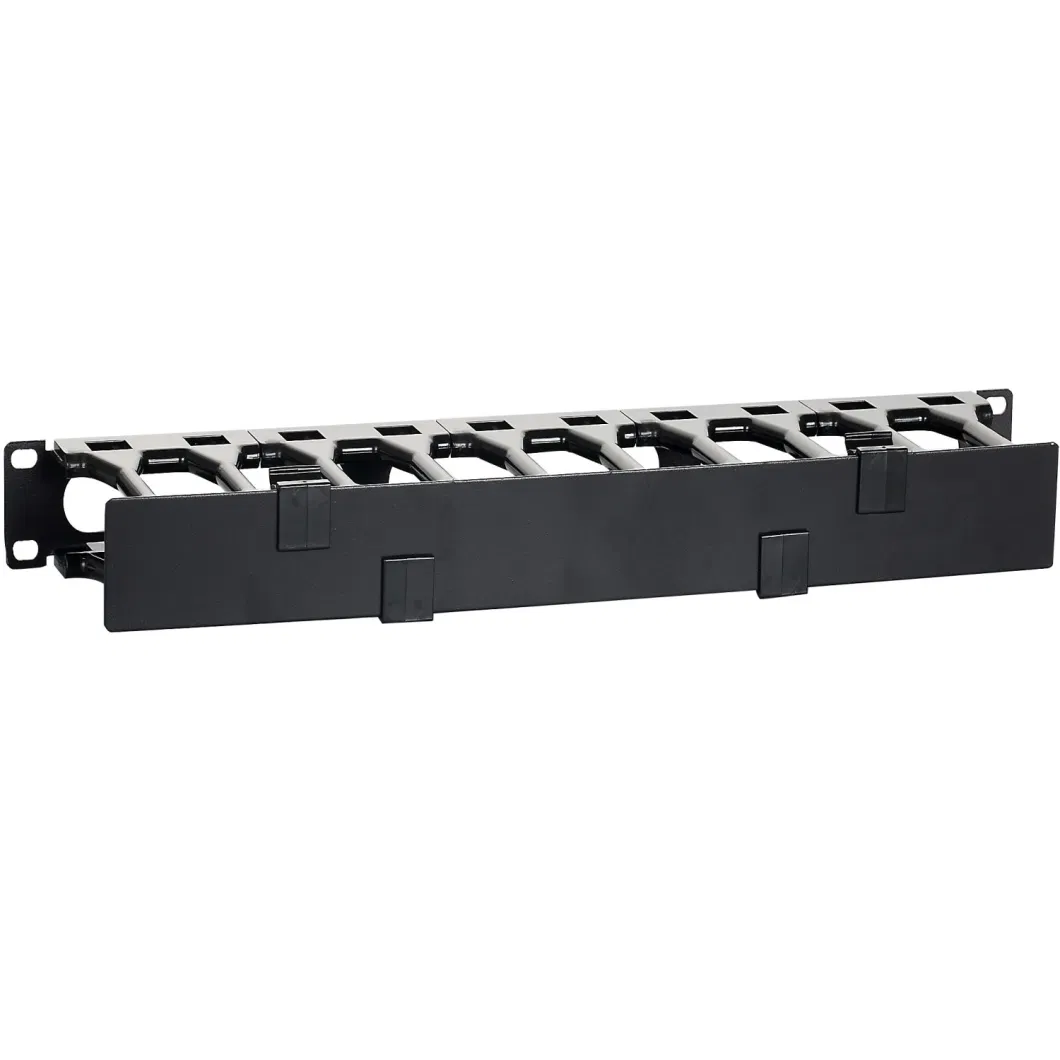 Network Cabing 2u Rackmount Server Rack Accessories High-Density Cable Manager