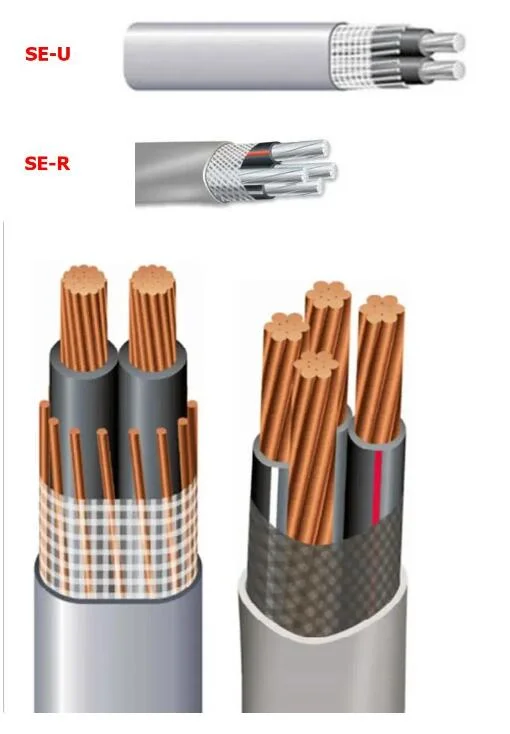 Concentric Cable/Service Entrance Cable Ser/Seu 3X4AWG