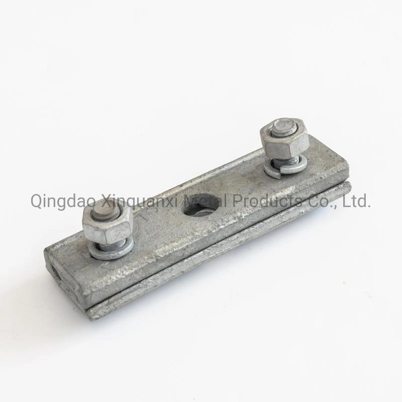 Hot DIP Galvanized Steel Line Cable Clamp Double/Two Bolts Guy Clamp/Three Bolt Guy Clamp Pole Line Hardware