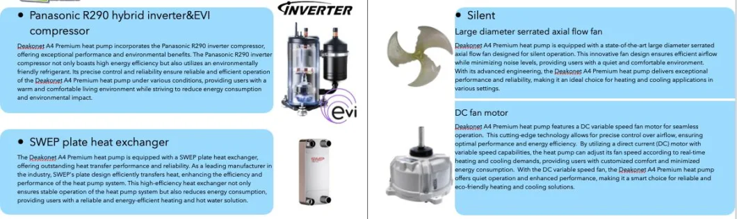 2.5~12.5kw R290 Hybrid (INVERTER+EVI) Air +Solar to Water Heat Pump-A4 Premium-10