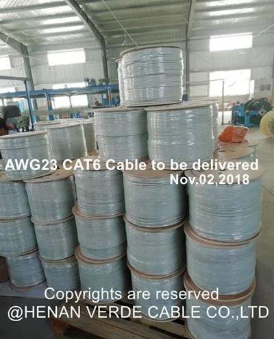 UTP CAT6 Data Signal Communication Cable Patch Cord for Indoor Use