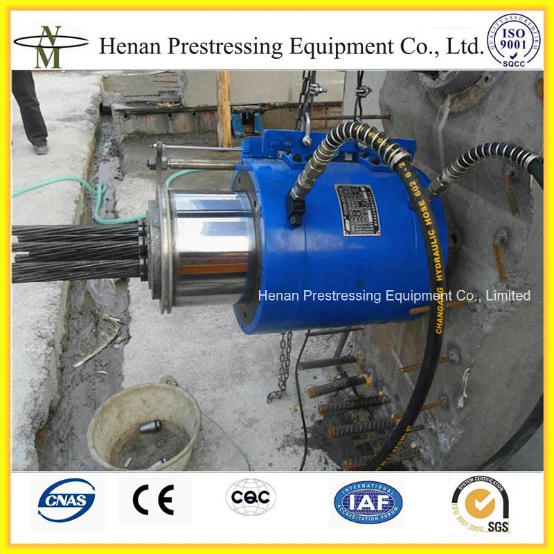 200 Tons, 250 Tons, 300 Tons Prestressed Jack and Pump for Prestressed Concrete Beams