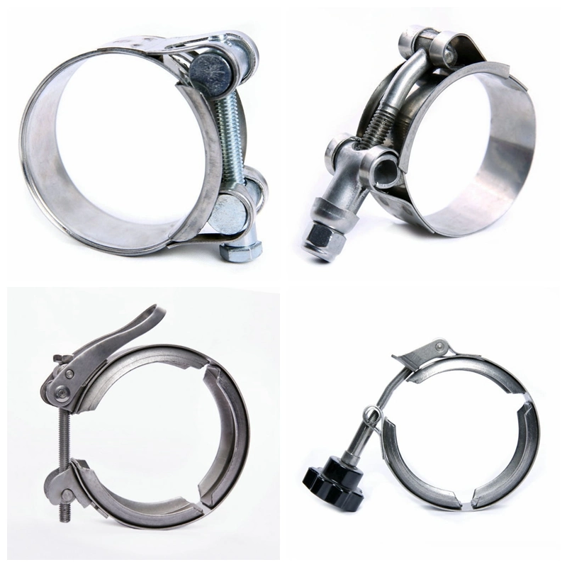 High Quality Stainless Steel T Bolt Spring Clip Tension Hose Clamp