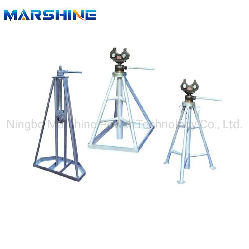 Electric Payout 1- 5ton Column Frame Type Mechanical Cable Simple Reel Stand