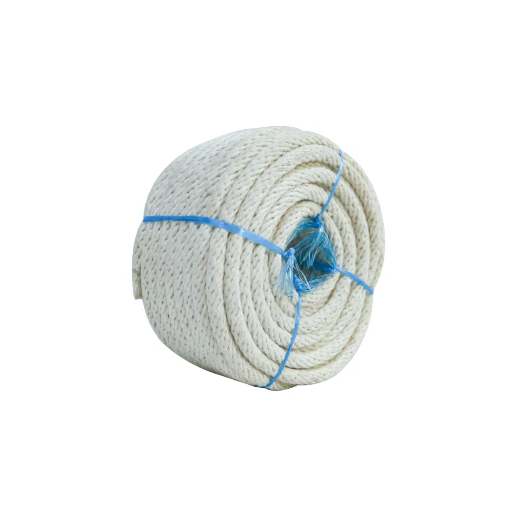 Cotton Rope 3 or 4 Strands Braided Good Quality Sash Cord Clothesline Window Rope Natural Rope Kitchen Twine