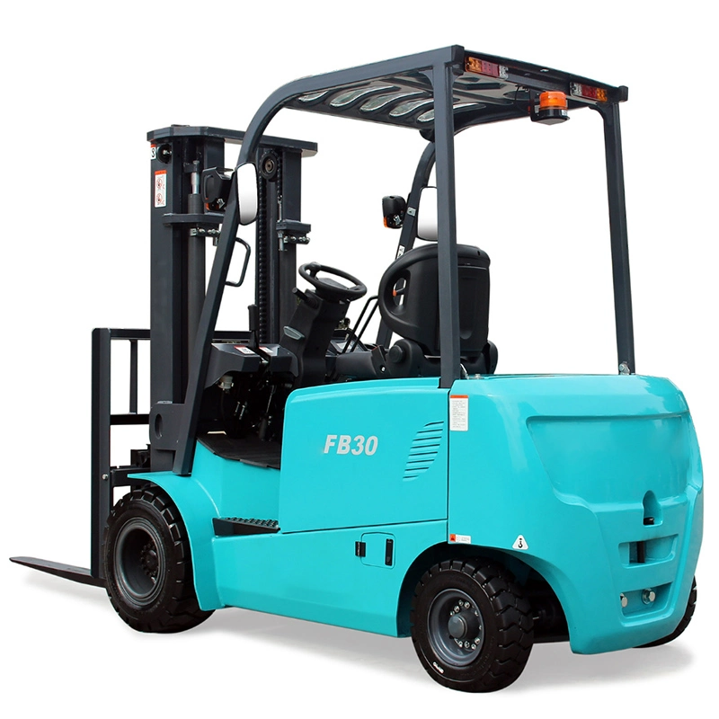 4ton AC Motor Electric Counterbalanced Fork Lift Lithium Battery Forklift Truck with ISO CE
