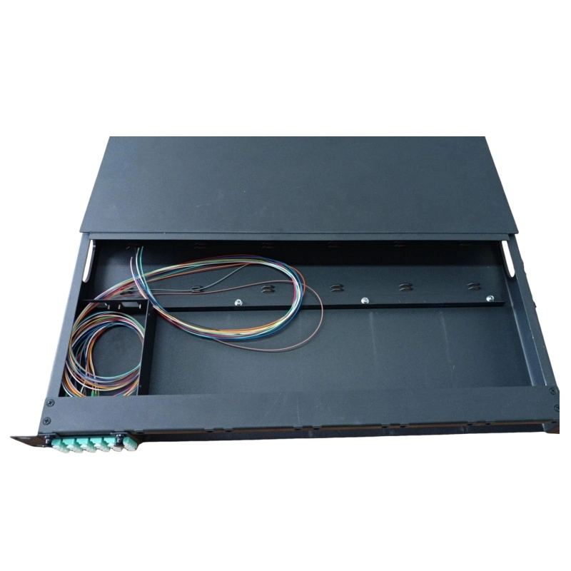 MPO to LC 1u 144-Core Upc/APC Fiber Optic Patch Panel Cassette Module with MPO Rack