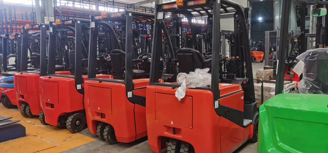 4ton AC Motor Electric Counterbalanced Fork Lift Lithium Battery Forklift Truck with ISO CE