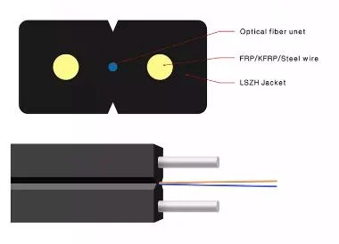 OEM Factory Supply Outdoor GYXTW 12 24 48 96 Multicore Fiber Optical Cable