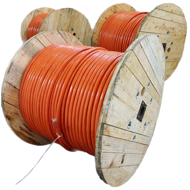 Aluminium Size 30mm 35mm 50mm 95mm2 PVC Material Insulation Orange Ground Welding Wire Cable