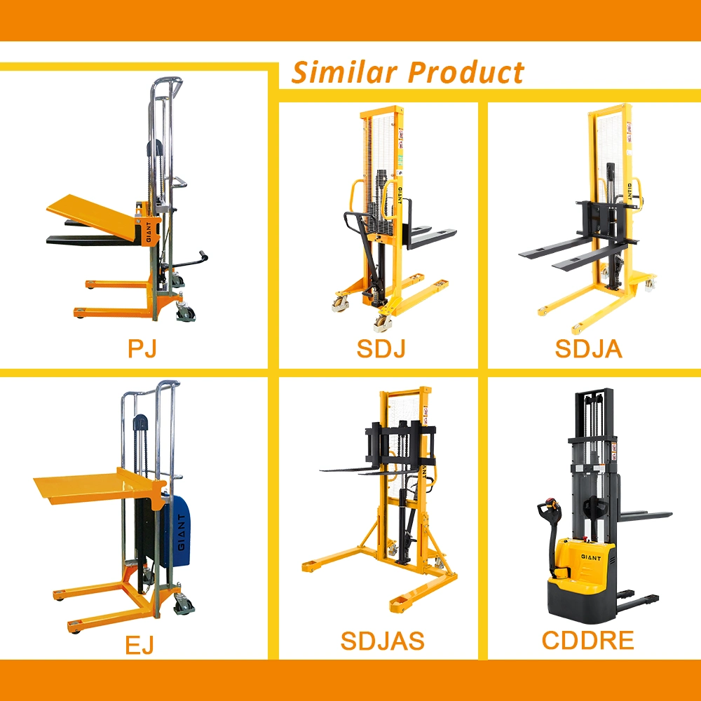 Flip Type Aluminum Manual Winch Stacker