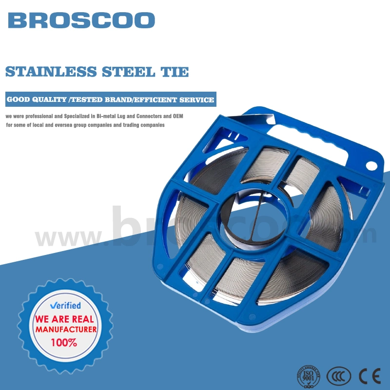 Stainless Steel Band / Stainless Steel Banding Strap / Electric Cable Power Line Fittings