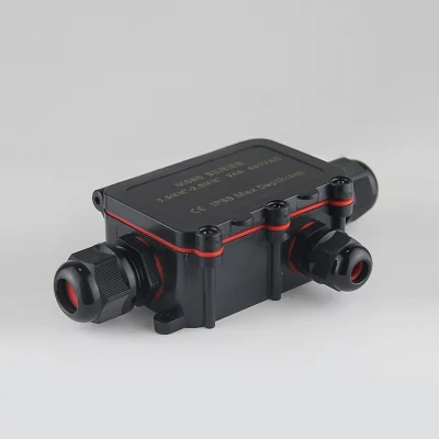 IP68 conector de terminal de la caja de conexiones del cable eléctrico del ABS impermeable