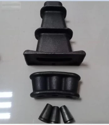 Poste tensor cabeza de anclaje cuña de anclaje y placa de anclaje Para PC Strand cable