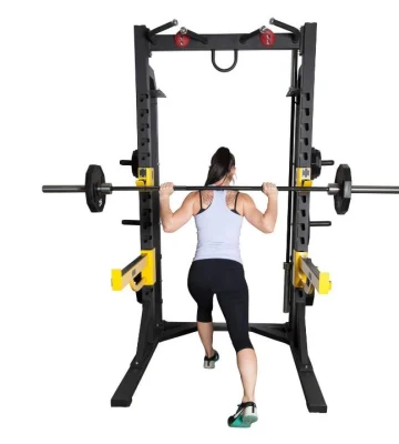 Smith Cage Fitness First, la mitad de Power Rack para gimnasio en casa