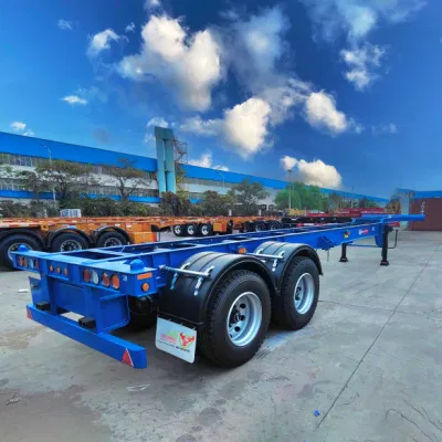 45ft chasis de contenedor de diseño ligero para el tránsito de contenedores de túnel en Mercado de América