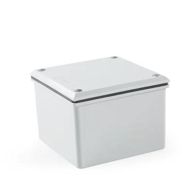 IP67 conectores de conexión de conductos de plástico Caja adaptable a prueba de agua cuadrada eléctrica