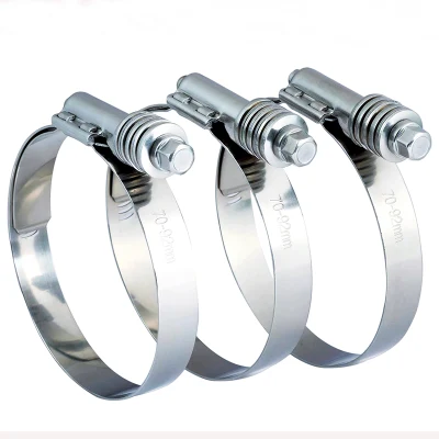 20-32mm Gama engranaje helicoidal de Servicio Pesado Abrazadera ajustable de acero inoxidable-304 una tensión constante las abrazaderas de tubo, para conductos de aire, la línea de combustible, la automoción