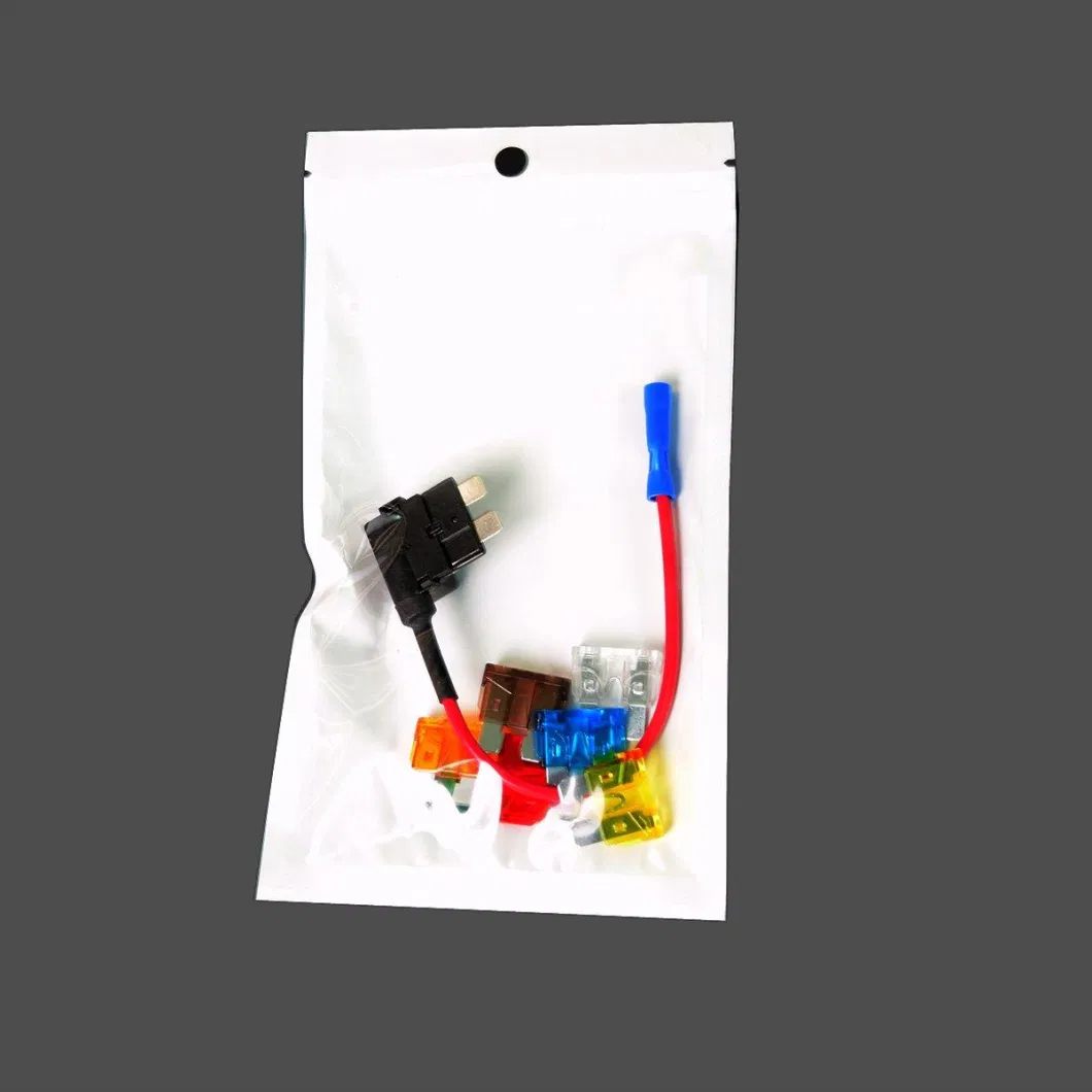 ATM Add-a-Circuit Fuse Holder Tap Adapter Cable with Standard Medium Blade Fuse