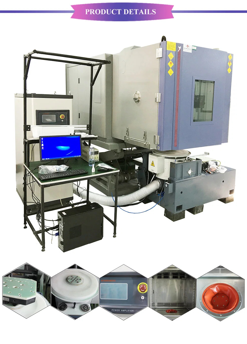 Match Appropriate Climatic Chamber Environmental Chamber with Vibration Table