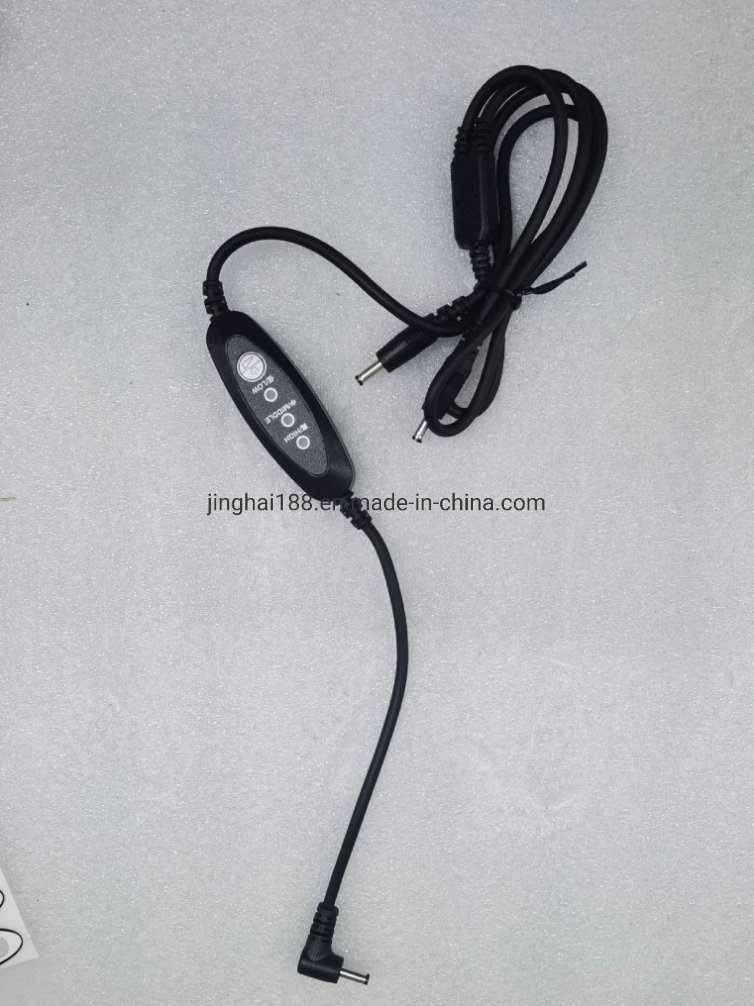 Summer New 5V Fan Connection Cable, Three Speed Switch Adjustment Fan Connection Cable, Cooling Fan