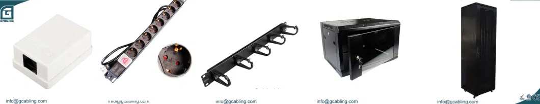 Gcabling 600*550 6u 19&prime;&prime; Black or Gray Wall Mount Server Rack