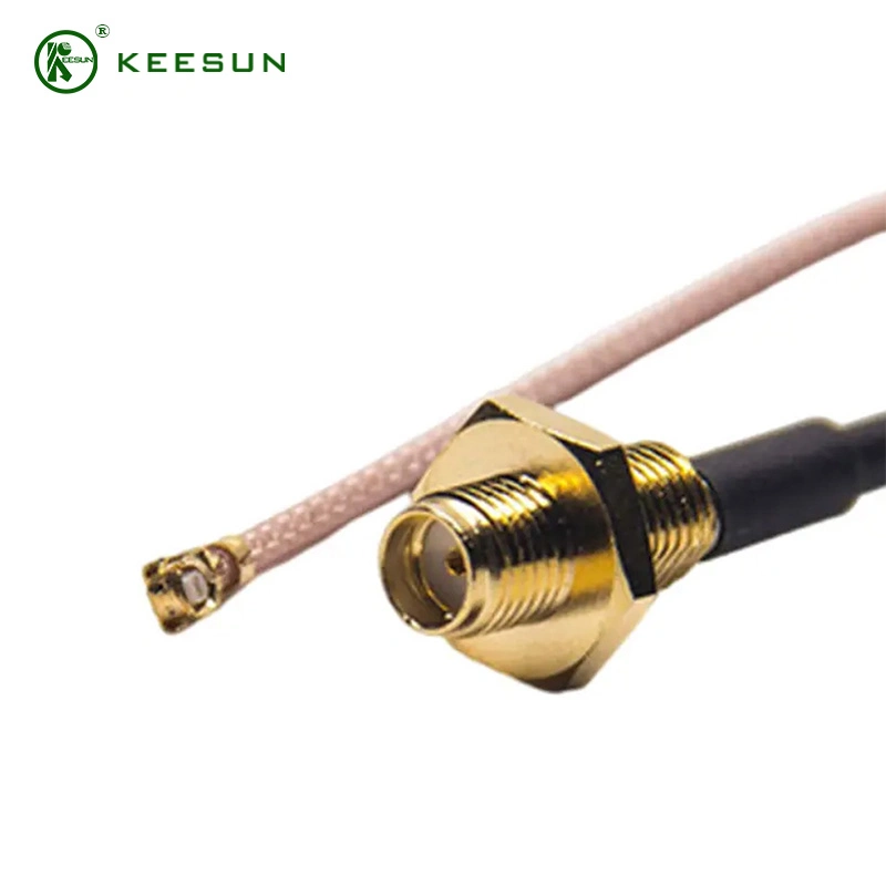 Customized Coaxial MMCX Male RP SMA Male Adapter Cable