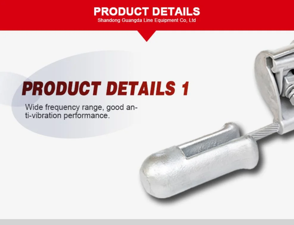 Fry-Type Vibration Damper for Overhead Electric Transmission Line