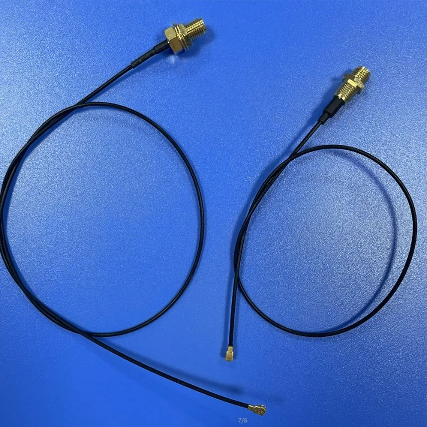 Customized Coaxial MMCX Male RP SMA Male Adapter Cable