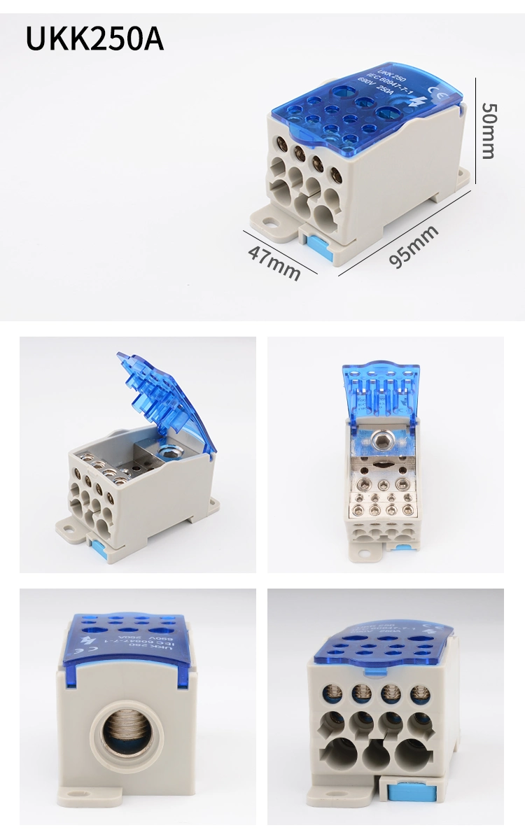 Distribution Box Ukk125 DIN-Rail Mount Terminal Block