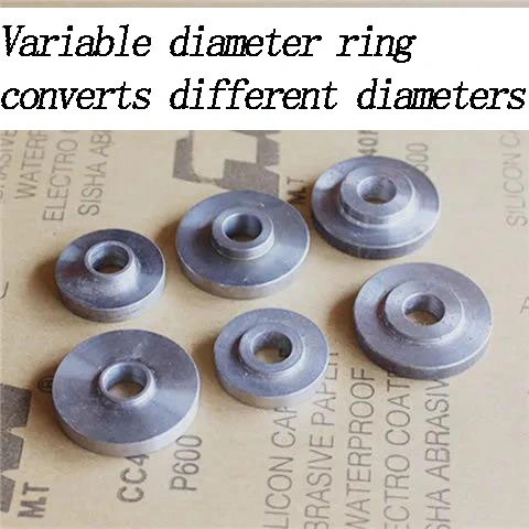 Fine Steel CNC Turning Variable Diameter Ring Pressure Plate Inner Diameter 16mm Grinding Wheel Saw Blade Hole Positioning Center Adjustment