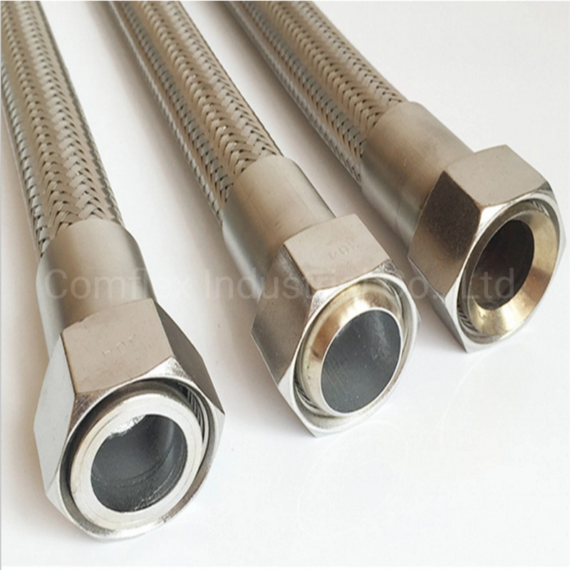 Stainless Steel Corrugated Braid Metal Hose Joint with JIS Fittings