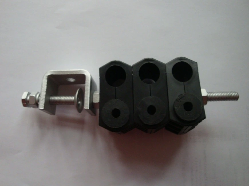 Fiber Optic Coaxial RF Coax Power Cable Snap-in Feeder Cable Clamp