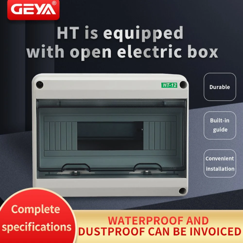 Geya Dxht 5way ABS with Terminal Flush Mounted Surface Mounted Fuse Box Electrical Distribution Boxes Junction Boxes for MCB