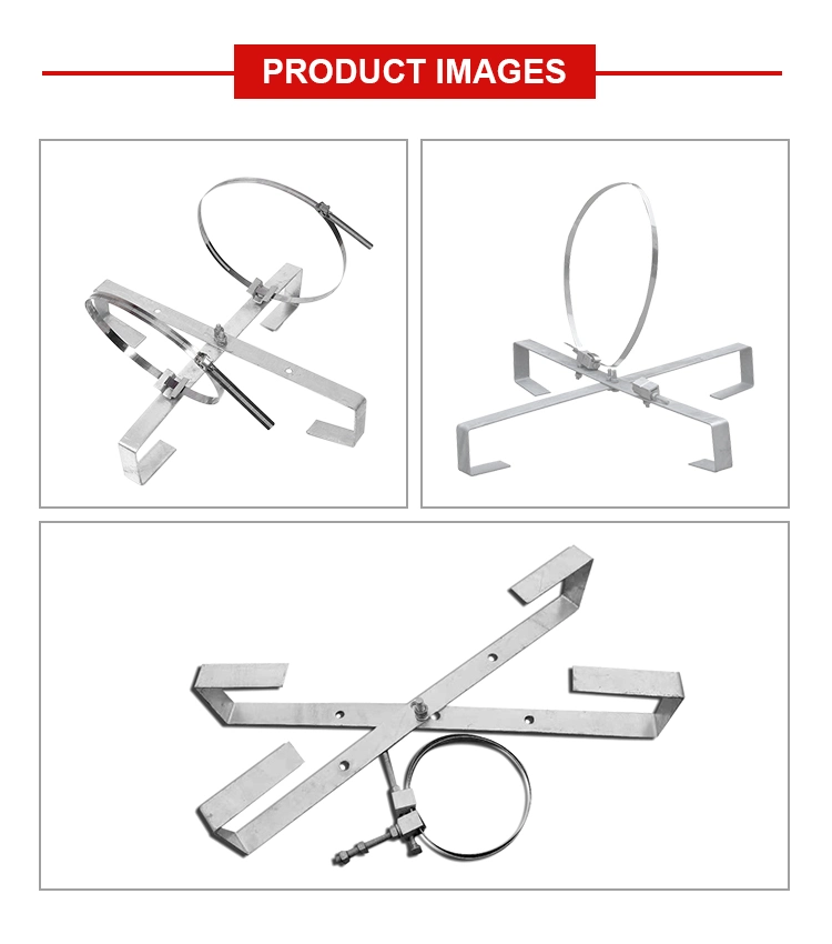 Galvanized Opgw Cable Fitting Optical Cable Fittings Storage Rack for Pole