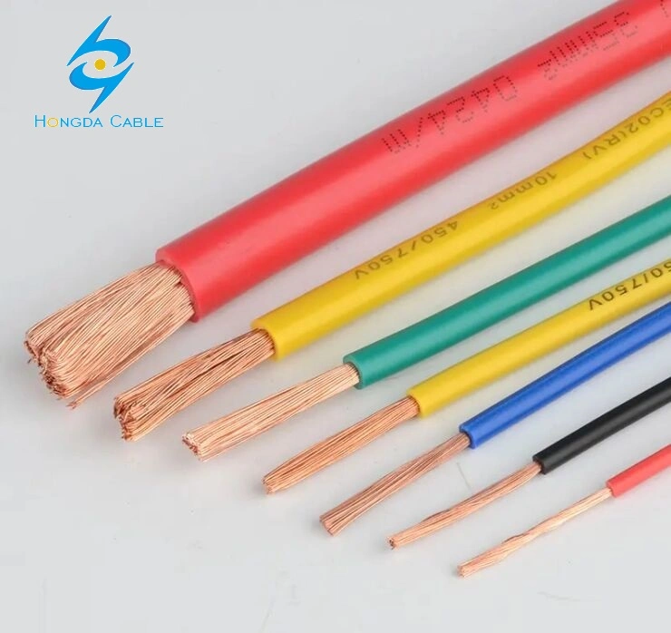 Copper Conductor PVC Insulated Kabel Grounding Building Wire Nyaf 16mm2