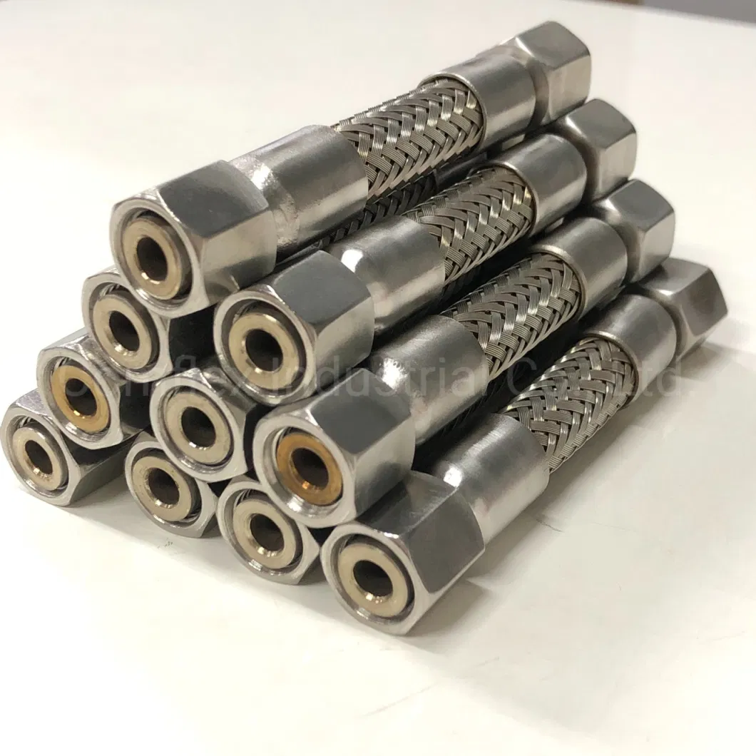 Stainless Steel Corrugated Braid Metal Hose Joint with JIS Fittings